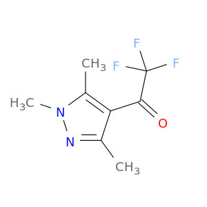 2,2,2-trifluoro-1-(trimethyl-1H-pyrazol-4-yl)ethan-1-one