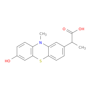 2-(7-hydroxy-10-methyl-phenothiazin-2-yl)propanoic acid