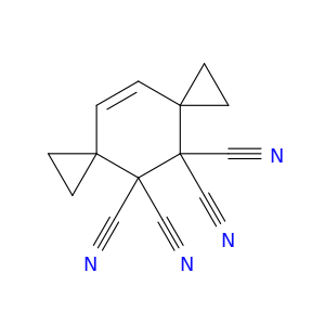 Dispiro[2.2.2.2]dec-9-ene-4,4,5,5-tetracarbonitrile