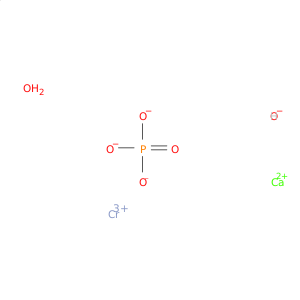 Calcium chromium hydroxide phosphate, hydrate