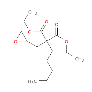 Propanedioic acid, (oxiranylmethyl)pentyl-, diethyl ester