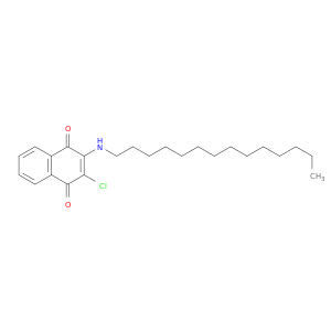 2-chloro-3-(tetradecylamino)naphthalene-1,4-dione