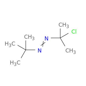 Diazene, (1-chloro-1-methylethyl)(1,1-dimethylethyl)-
