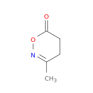 6H-1,2-Oxazin-6-one, 4,5-dihydro-3-methyl-