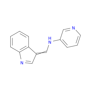 N-(INDOL-3-YLIDENEMETHYL)PYRIDIN-3-AMINE
