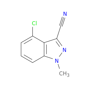 4-Chloro-1-methyl-1H-indazole-3-carbonitrile