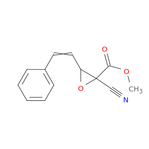 Oxiranecarboxylic acid, 2-cyano-3-(2-phenylethenyl)-, methyl ester
