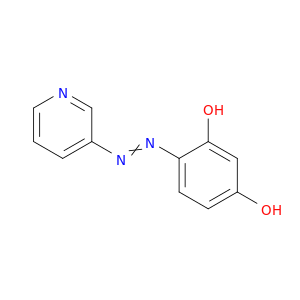 1,3-Benzenediol, 4-(3-pyridinylazo)-