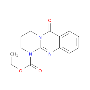 2H-Pyrimido[2,1-b]quinazoline-1(6H)-carboxylicacid, 3,4-dihydro-6-oxo-, ethyl ester