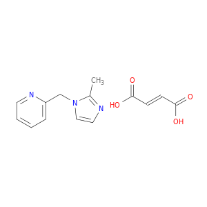 Pyridine, 2-[(2-methyl-1H-imidazol-1-yl)methyl]-, (2E)-2-butenedioate