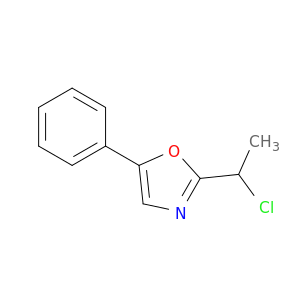2-(1-Chloroethyl)-5-phenyl-1,3-oxazole
