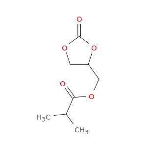 Propanoic acid, 2-methyl-, (2-oxo-1,3-dioxolan-4-yl)methyl ester