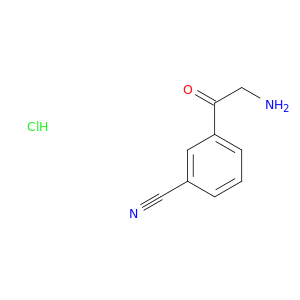 3-(2-Aminoacetyl)benzonitrile hydrochloride