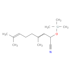 3,7-Nonadienenitrile, 4,8-dimethyl-2-[(trimethylsilyl)oxy]-