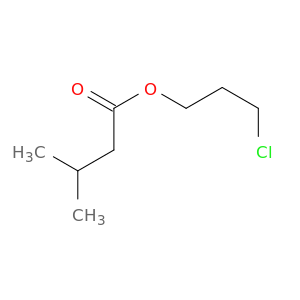 Butanoic acid, 3-methyl-, 3-chloropropyl ester