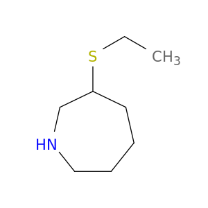 3-(ethylsulfanyl)azepane