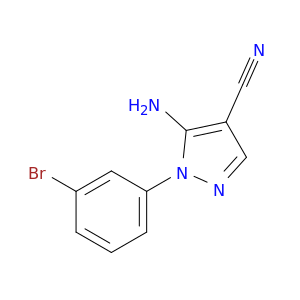 5-Amino-1-(3-bromophenyl)-1H-pyrazole-4-carbonitrile