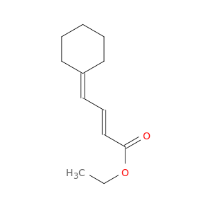 2-Butenoic acid, 4-cyclohexylidene-, ethyl ester, (2E)-