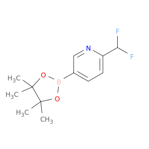 2-(二氟甲基)-5-(4,4,5,5-四甲基-1,3,2-二氧硼杂环戊烷-2-基)吡啶
