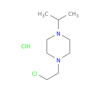 1-(2-chloroethyl)-4-(propan-2-yl)piperazine hydrochloride