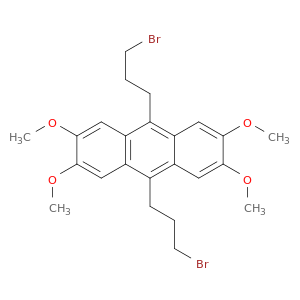 Anthracene, 9,10-bis(3-bromopropyl)-2,3,6,7-tetramethoxy-