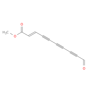 2-Decene-4,6,8-triynoic acid, 10-oxo-, methyl ester, (E)-