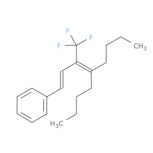 Benzene, [(1E)-4-butyl-3-(trifluoromethyl)-1,3-octadienyl]-