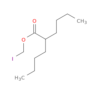 Hexanoic acid, 2-butyl-, iodomethyl ester
