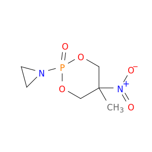 Aziridine,1-(5-methyl-5-nitro-2-oxido-1,3,2-dioxaphosphorinan-2-yl)-