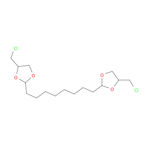 2,2'-octane-1,8-diylbis[4-(chloromethyl)-1,3-dioxolane]