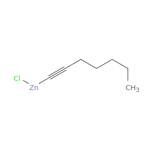 Zinc, chloro-1-heptynyl-
