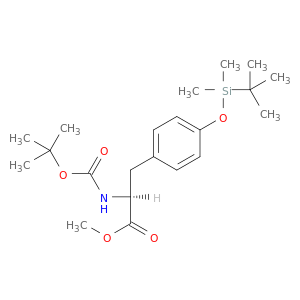 O-tert-Butyldimethylsilyl-N-t-butoxycarbonyl-L-tyrosine, Methyl Ester