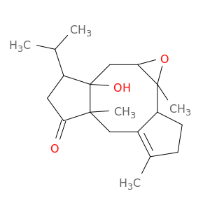 8a-hydroxy-1a,4,5a-trimethyl-8-(propan-2-yl)-1b,2,3,5,5a,7,8,8a,9,9a-decahydrodicyclopenta[3,4:6,7]cycloocta[1,2-b]oxiren-6(1ah)-one
