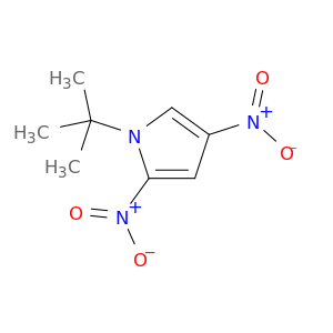 1H-Pyrrole, 1-(1,1-dimethylethyl)-2,4-dinitro-