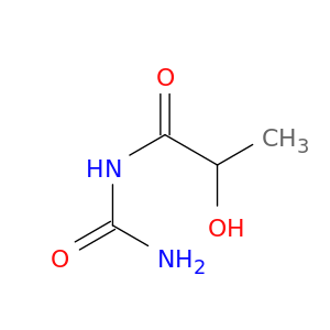 Propanamide,N-(aminocarbonyl)-2-hydroxy-