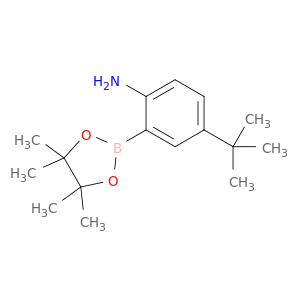 4-tert-Butyl-2-(4,4,5,5-tetramethyl-[1,3,2]dioxaborolan-2-yl)-phenylamine