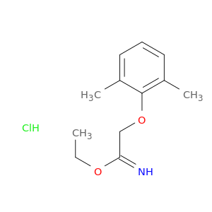 Ethanimidic acid, 2-(2,6-dimethylphenoxy)-, ethyl ester, hydrochloride