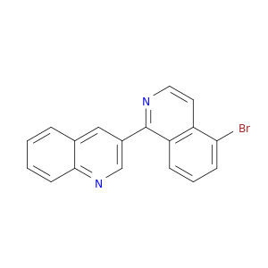 Quinoline, 3-(5-bromo-1-isoquinolinyl)-