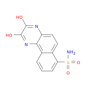2,3-Dioxo-1,2,3,4-tetrahydrobenzo[f]quinoxaline-7-sulfonamide