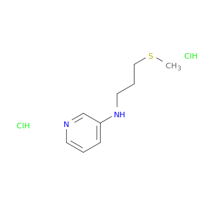 N-[3-(Methylsulfanyl)propyl]pyridin-3-amine dihydrochloride