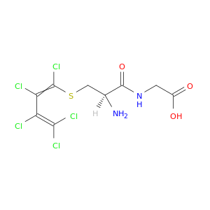 Glycine, N-[S-(1,2,3,4,4-pentachloro-1,3-butadienyl)-L-cysteinyl]-