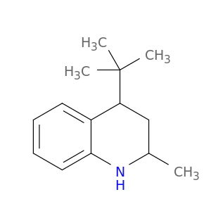 Quinoline, 4-(1,1-dimethylethyl)-1,2,3,4-tetrahydro-2-methyl-