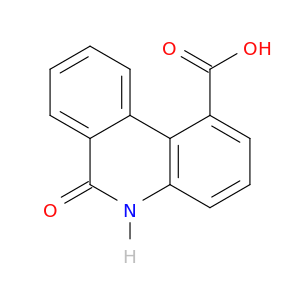 1-Phenanthridinecarboxylic acid, 5,6-dihydro-6-oxo-