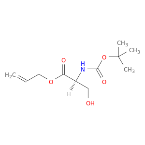 Allyl (tert-butoxycarbonyl)-L-serinate