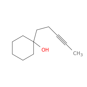 Cyclohexanol, 1-(3-pentynyl)-