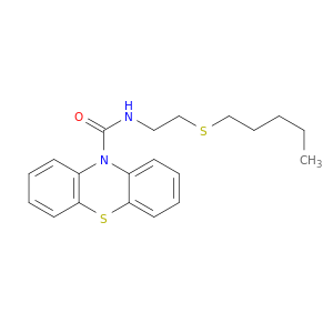 N-(2-(PENTYLTHIO)ETHYL)-10H-PHENOTHIAZINE-10-CARBOXAMIDE