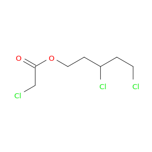 Acetic acid, chloro-, 3,5-dichloropentyl ester