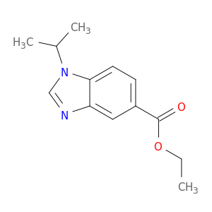 Ethyl 1-isopropyl-1,3-benzodiazole-5-carboxylate