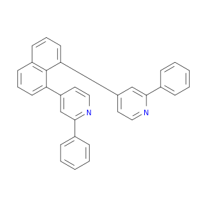 Pyridine, 4,4'-(1,8-naphthalenediyl)bis[2-phenyl-