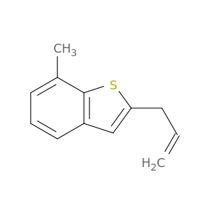 Benzo[b]thiophene, 7-methyl-2-(2-propenyl)-
